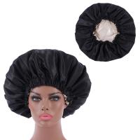 Polyester Mobcap for women plain dyed Solid PC