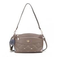 PU Leather Shoulder Bag soft surface & attached with hanging strap PC