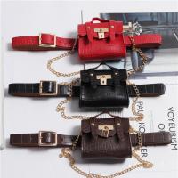 PU Leather Waist Pack Mini & soft surface crocodile grain PC