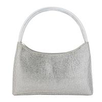 PU Leather Easy Matching Handbag silver PC