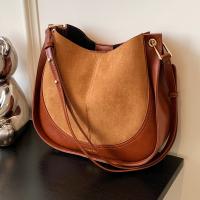 PU Leather Shoulder Bag large capacity & soft surface PC