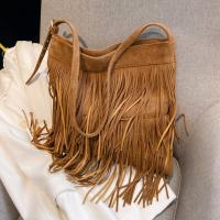 Suede Tassels Shoulder Bag soft surface PC