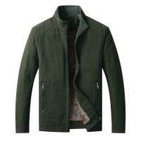 Polyester & Cotton Men Jacket & with pocket Solid PC