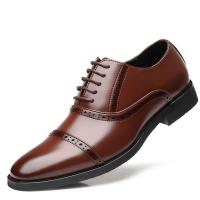 Microfiber PU Synthetic Leather & Rubber Men Dress Shoes hardwearing & anti-skidding Pair