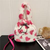 Plush Handbag soft surface & attached with hanging strap PC