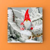 Canvas without frame & DIY Diamond Painting christmas design handmade PC