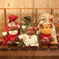 Cloth Drawstring Bag christmas design Cartoon Lot