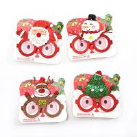 Plastic Glasses christmas design Cloth plain dyed Lot