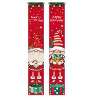 Oxford Christmas Door Hanger christmas design printed Cartoon red Lot