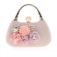 Polyester Handbag with chain floral PC