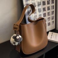 PU Leather Easy Matching Shoulder Bag soft surface Solid PC