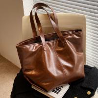 PU Leather Shoulder Bag large capacity & soft surface PC