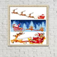 Canvas & Resin without frame & DIY Diamond Painting christmas design handmade PC