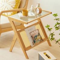 Moso Bamboo & Ingénierie Plastiques & Verre Table à thé plus de couleurs pour le choix pièce