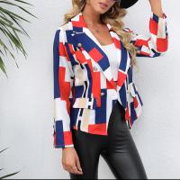 Polyester & Cotton Women Suit Coat printed PC