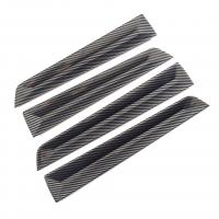 22-23 11th gen Honda Civic Vehicle Door Anti-Scratch Strip four piece  Carbon Fibre texture Sold By Set