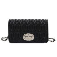 PU Leather Box Bag Shoulder Bag with chain & soft surface PC