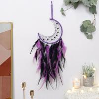 Feather & Iron Dream Catcher Hanging Ornaments for home decoration handmade PC