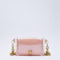 PU Leather Shoulder Bag with chain & soft surface PC