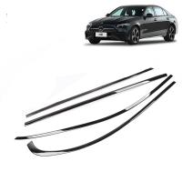 22 Mercedes-benz C-class eight piece Vehicle Door Anti-Scratch Strip  black Sold By Set