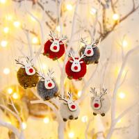 Felt Christmas Tree Hanging Decoration christmas design Wood Solid Lot