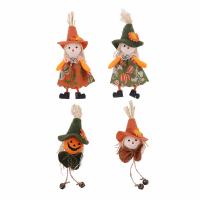 Adhesive Bonded Fabric Halloween Hanging Ornaments Halloween Design Knitted handmade Lot