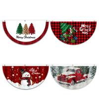 Polyester Fabrics Christmas Flag christmas design printed Lot