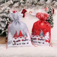 Cloth Christmas Suger Bag christmas design printed Lot