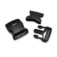 Plastic DIY Release Buckle black PC