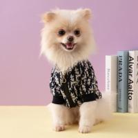 ポリエステル ペットの犬の服 印刷 手紙 一つ