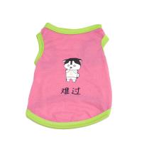 Cotton Pet Dog Clothing printed PC