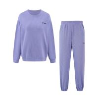 Coton Ensemble occasionnel de femmes Sweatshirt & Pantalon Brodé Lettre plus de couleurs pour le choix Ensemble