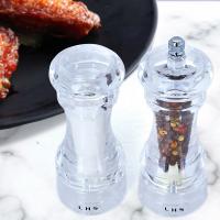 Acryl Pepper Grinder, Transparent,  Festgelegt