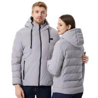 Polyester Couples Parkas Solide plus de couleurs pour le choix pièce