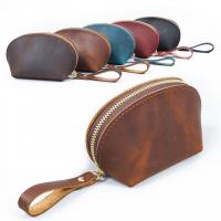 Crazy Horse Leather Change Purse Mini & soft surface PC