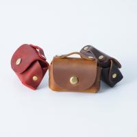 Crazy Horse Leather Change Purse Mini & soft surface PC