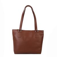 PU Leather Tote Bag Shoulder Bag large capacity & soft surface Solid PC