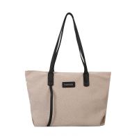 Canvas Tote Bag Shoulder Bag large capacity & soft surface Solid PC