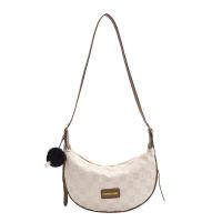 Canvas Dumpling Shoulder Bag plaid PC