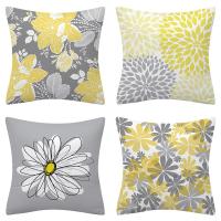 Polyester Throw Pillow Covers without pillow inner printed PC