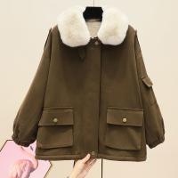 Algodón Mujeres Parkas, labor de retazos, Sólido, más colores para elegir,  trozo