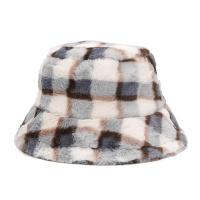 Polyester Bucket Hat, Gedruckt, Plaid, mehr Farben zur Auswahl, :,  Stück