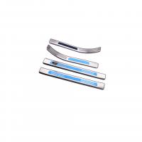 For 16-18 Volvo XC90 Vehicle Threshold Strip four piece  silver Sold By Set