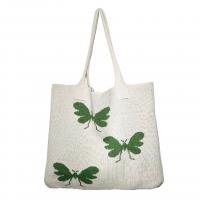 Polyester Shoulder Bag soft surface butterfly pattern PC