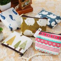 Cotton Linen Change Purse soft surface PC