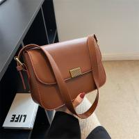 PU Leather Easy Matching Shoulder Bag soft surface Solid PC