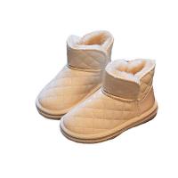 Microfiber PU Cuir synthétique & Caoutchouc Bottes de neige pour enfants Solide plus de couleurs pour le choix Paire