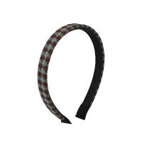 Cloth & ABS Easy Matching Hair Band plaid PC