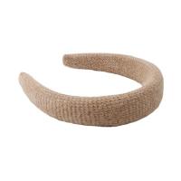 Sponge & ABS & Suede Easy Matching Hair Band Solid PC