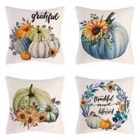 Linen Throw Pillow Covers without pillow inner printed PC